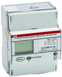 ABB Счетчик 1 фазный 1 класс 2-тарифный 80A прям. подкл арт. 2CMA139409R1000