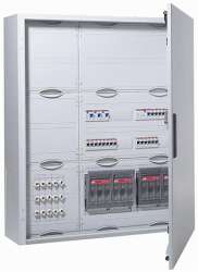 ABB Шкаф навесной (стальная дверь) 2ряда/4реек 96 мод. 650х550х225 IP54 арт. 2/0G