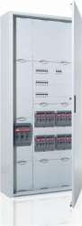 ABB Шкаф навесной (стальная дверь) 2ряда/9реек 216 мод 1400х550х215 IP43 арт. 2/5B