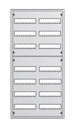 ABB Шкаф распределительный навесной (стальная дверь) 168 мод. 1124х574х140 IP43 арт. AT72