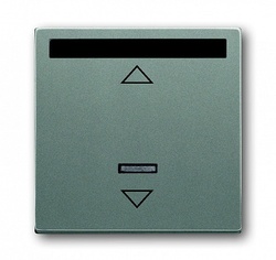 ABB Solo/future ИК-приёмник с маркировкой для 6953 U, 6411 U, 6411 U/S, 6550 U-10x, 6402 U, meteor/серый металлик арт. 6020-0-1395