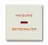 ABB Solo/future Клавиша для механизма одноклавишного выключателя/переключателя/кнопки, с красной линзой, с маркировкой HNS, chalet-white арт. 1751-0-3069