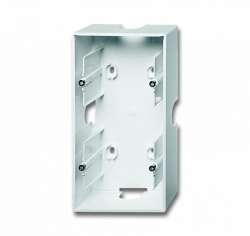 ABB Solo/future Коробка откр.монтаж, 2 пост, альпийский белый арт. 1799-0-0902