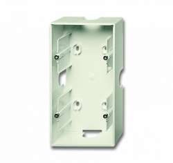 ABB Solo/future Коробка откр.монтаж, 2 пост, слоновая кость арт. 1799-0-0901