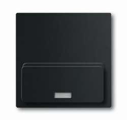 ABB Solo/future Накладка (центральная плата) для механизма док-станции Busch-iDock 8218 U, чёрный бархат арт. 8200-0-0140