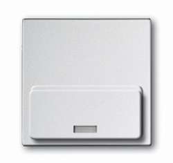 ABB Solo/future Накладка (центральная плата) для механизма док-станции Busch-iDock 8218 U, серебристый алюминий арт. 8200-0-0134