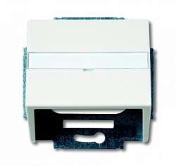 ABB Solo/future Накладка с суп.DCS,solo/fut.,белый бархат арт. 1724-0-4307