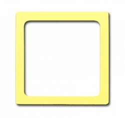 ABB Solo/future Плата центральная для механизма светоинд.а 2062 U, sahara/жёлтый арт. 1731-0-1974