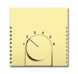 ABB Solo/future Плата центральная для механизма терморегулятора (термостата) 1094 U, 1097 U, sahara/жёлтый арт. 1710-0-3827