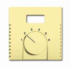 ABB Solo/future Плата центральная для механизма терморегулятора (термостата) 1094 UTA, 1097 UTA, sahara/жёлтый арт. 1710-0-3829