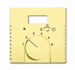 ABB Solo/future Плата центральная для механизма терморегулятора (термостата) 1095 UTA, 1096 UTA, sahara/жёлтый арт. 1710-0-3830