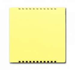 ABB Solo/future Плата центральная для усилителя мощности светорегулятора 6594 U, KNX-ТР 6134/10 и цоколя 6930/01, sahara/жёлтый арт. 6599-0-2936