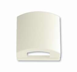 ABB Solo/future Плата центральная с откидной крышкой для 50x50 мм телекомм. вставок/мех-ов , chalet-white (1710-0-3974) арт. 1710-0-3974