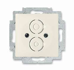 ABB Solo/future Плата центральная с суппортом для разъёмов с резьбовым креплением М16х0.75, savanne/слоновая кость (1710-0-3655) арт. 1710-0-3655