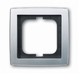 ABB Solo/future Рамка 1-постовая, матовый хром арт. 1754-0-4104