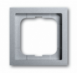 ABB Solo/future Рамка 1-постовая, серебристый алюминий арт. 1754-0-4301