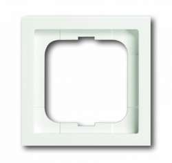 ABB Solo/future Рамка 1-постовая,solo/future linear, белый бархат арт. 1754-0-4414