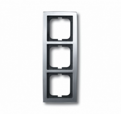 ABB Solo/future Рамка 3-постовая, матовый хром арт. 1754-0-4106