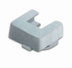 ABB Solo/future Ввод для кабель-каналов 15х15 мм, 19х19 мм, серебристый алюминий арт. 1761-0-1504