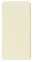 ABB Stylo/(Re)stylo Механизм одноклавишного проходного переключателя с клавишей, 1-модульный, слоновая кость (2110 BA) арт. 2110 BA