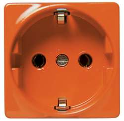 ABB Stylo/(Re)stylo Розетка с/з с заземлением для специальных сетей, 16А/ 250В, оранжевый арт. 2288 NA
