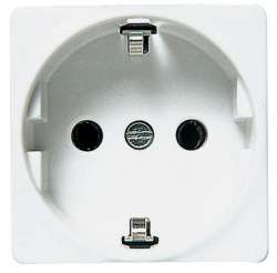 ABB Stylo/(Re)stylo Розетка с/з с заземлением и безвинтовыми клеммами, 16А/ 250В, слоновая кость арт. 2288.6 BM