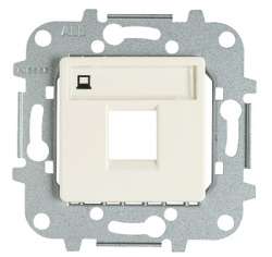 ABB Stylo/(Re)stylo Розетка телекоммуникационная на 8 контактов, 2-модульная, тип RJ45e, категория 5e, альпийский белый арт. 2218.5 BA