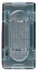 ABB Stylo/(Re)stylo Светосигнализатор с неоновой лампой, 1-модульный, рассеивателя бесцветный арт. 2180 TR