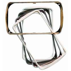 ABB Stylo Обрамление декоративное для 2-постовых рамок, медь арт. 2200.2 CU