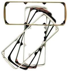 ABB Stylo Обрамление декоративное для 3-постовых рамок, золото арт. 2200.3 OR