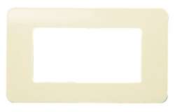 ABB Stylo Рамка американского стандарта на 4 модуля, альпийский белый арт. 2474 BA