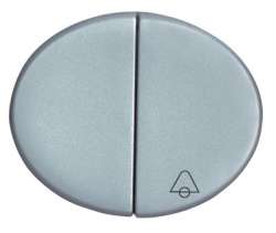 ABB Tacto Клавиша для механизма 8142, серебро арт. 5542 PL