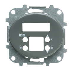 ABB Tacto Накладка для механизма электронного будильника-термометра 8149.5, серебряный арт. 5549.5 PL