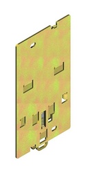 ABB Tmax Скоба для крепления на DIN-рейке DIN50022 для T1, T2 с RC221/222 T1-T2-T3 арт. 1SDA051937R1