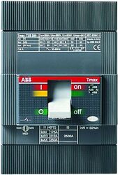 ABB Tmax Выключатель автоматический T3N 250 TMG 125-400 4p F F InN=100%In арт. 1SDA055115R1