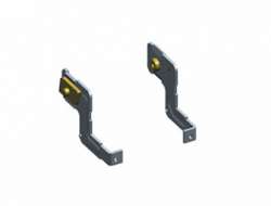 ABB Triline Скоба NF (2шт=1лев.+ 1прав.) арт. ZW61LR