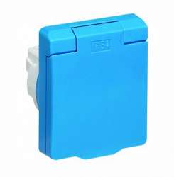 ABB UJP розетка schuko панел,2P+E,IP54,синяя арт. 3288 AZ