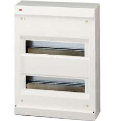 ABB Unibox Бокс навесной белый 24мод. без дверцы IP40 (без клеммного блока) арт. 12214