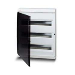 ABB Unibox Бокс в нишу 54М прозр.дверь белый (без клемм) арт. 1SL0514A00