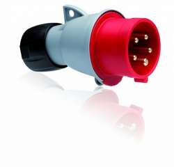 ABB Вилка кабельная ICAT 16A, 3P+N+E, IP44 арт. 2CMA193511R1000