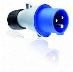 ABB Вилка кабельная ICAT 32A, 2P+E, IP44 арт. 2CMA193513R1000