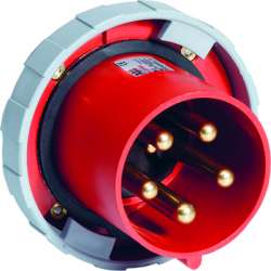 ABB Вилка панельная прямая 125А, 3P+N+E, 380V, IP67 арт. 2CMA167204R1000