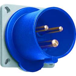 ABB Вилка панельная прямая 32A, 2P+E, IP44 арт. 2CMA193434R1000