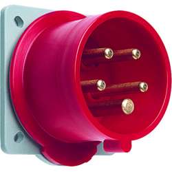 ABB Вилка панельная прямая 32A, 3P+E, IP44 арт. 2CMA193442R1000