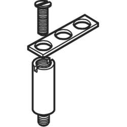 ABB Винт+втулка+шайба EV8S для M6/8.ST.. арт. 1SNA168401R0300