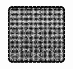 ABB Вкладыш декоративный iceLight для 2068/1х, рисунок Декор 21 арт. 1714-0-0307