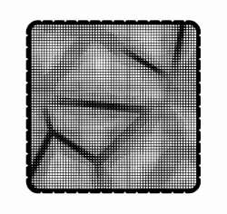 ABB Вкладыш декоративный iceLight для 2068/1х, рисунок Декор 23 арт. 1714-0-0309