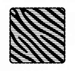 ABB Вкладыш декоративный iceLight для 2068/1х, рисунок Декор 24 арт. 1714-0-0310