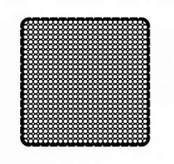 ABB Вкладыш декоративный iceLight для 2068/1х, рисунок сетка арт. 1714-0-0302