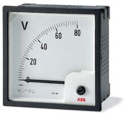 ABB Вольтметр перем.тока трансф. вкл. VLM1-TV-220-100/300/96 арт. 2CSG123170R4001 ABB Вольтметр перем.тока трансф. вкл. VLM1-TV-220-100/300/96 арт. 2CSG123170R4001